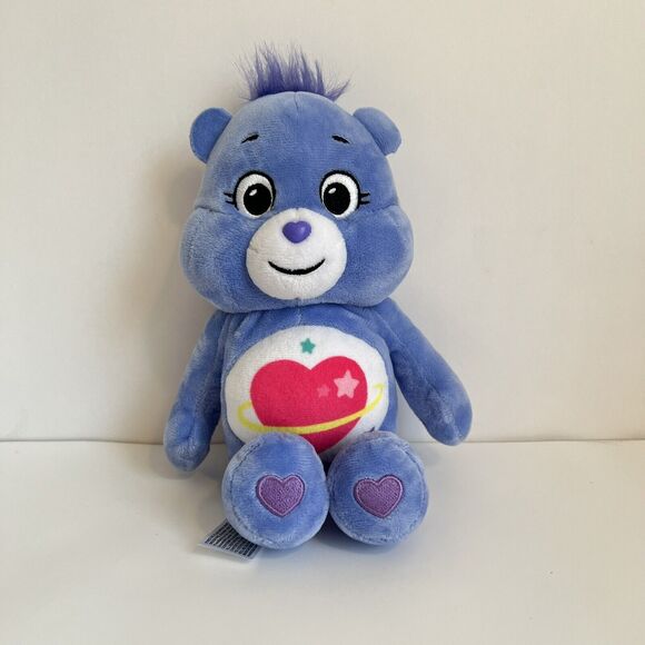 Care Bears Other - Care Bears Daydream Bear Unlock The Magic 2022 Purple Plush Stuffed Animal 9”